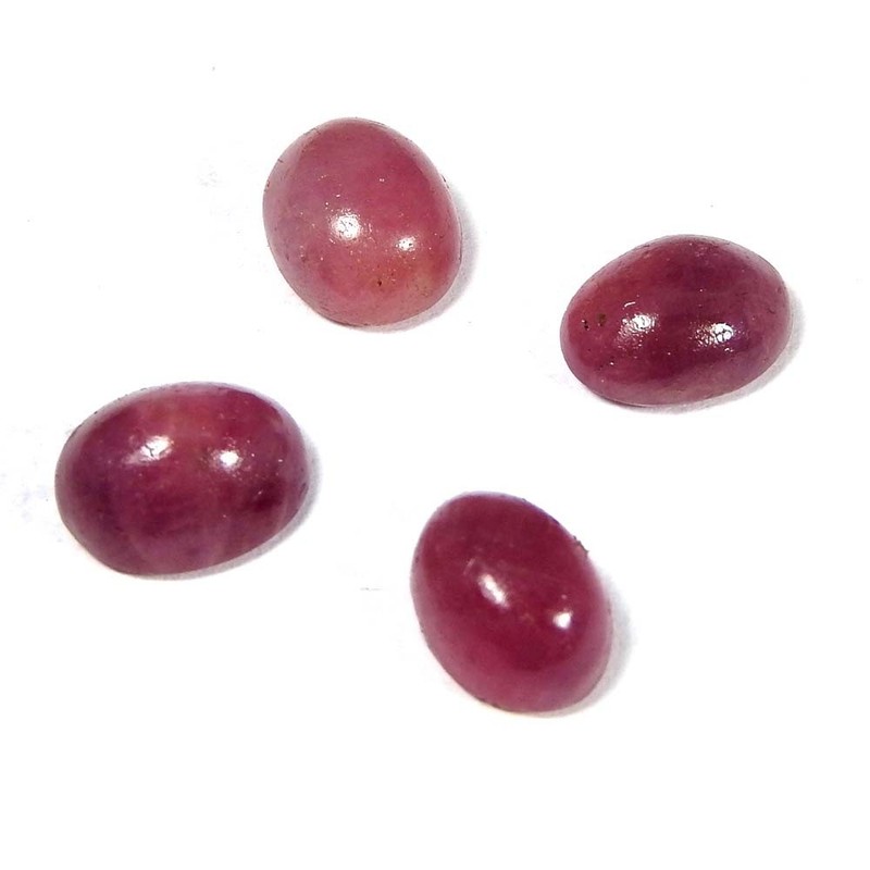 13.85Cts100%Natural red ruby Oval Cabochon ring ringize gemstone.lot