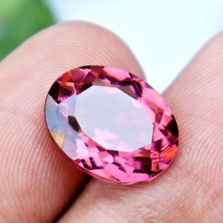 HESSONITE GARNET CERTIFIED 10 TO 11 Ct LOOSE GEMSTONE OVAL SHAPE BEST OFFER gallery