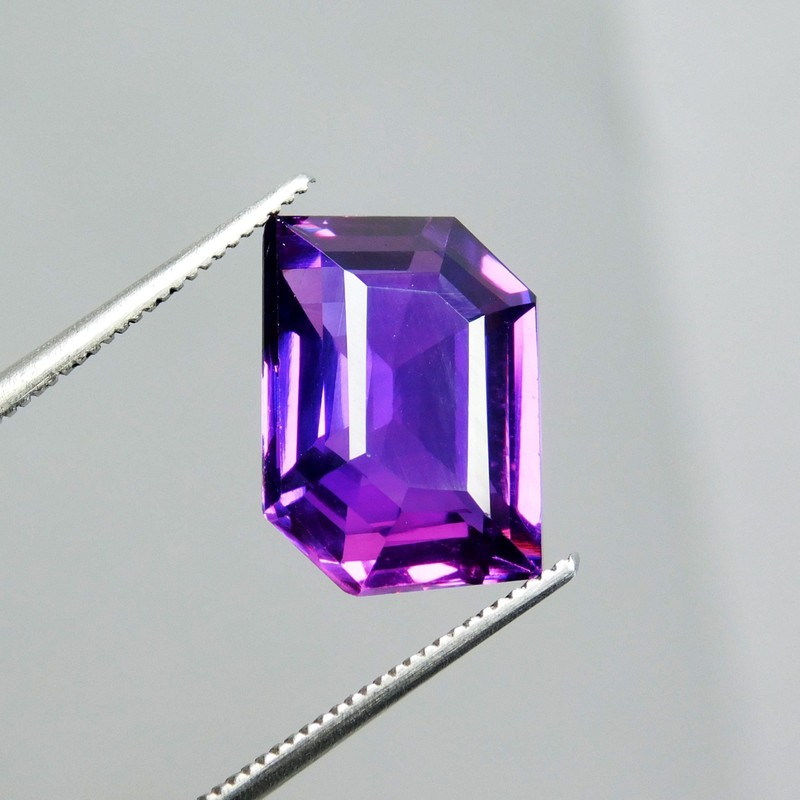 9.10 Ct Natural Purple Blue Tanzania Tanzanite Fancy Shape Stunning Gemstone gallery