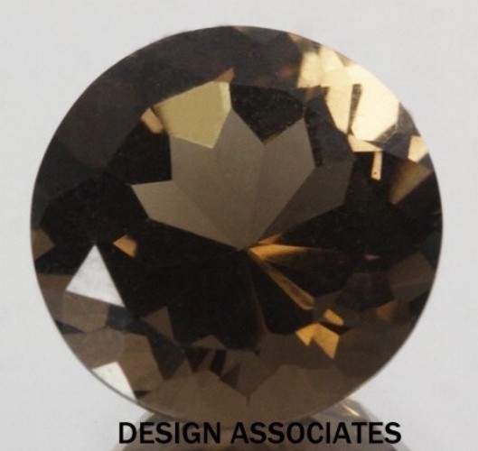 SMOKY QUARTZ 3 MM ROUND CUT 8 PIECE SET AAA ALL NATURAL
