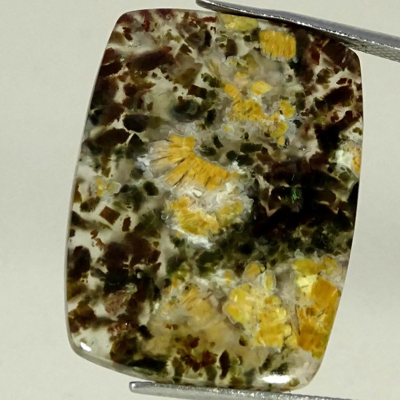 24.40Cts Natural Boram Agate Cushion Cabochon Gemstone 22X29X4MM
