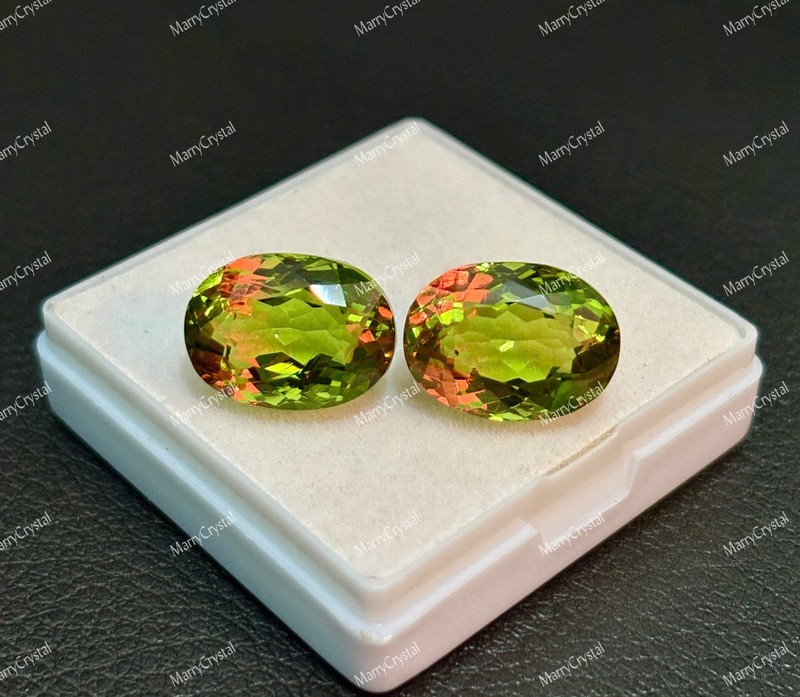 Diaspore Color Change Zultanite Glass Rare Brown Wine Red Green Loose Gemstone gallery