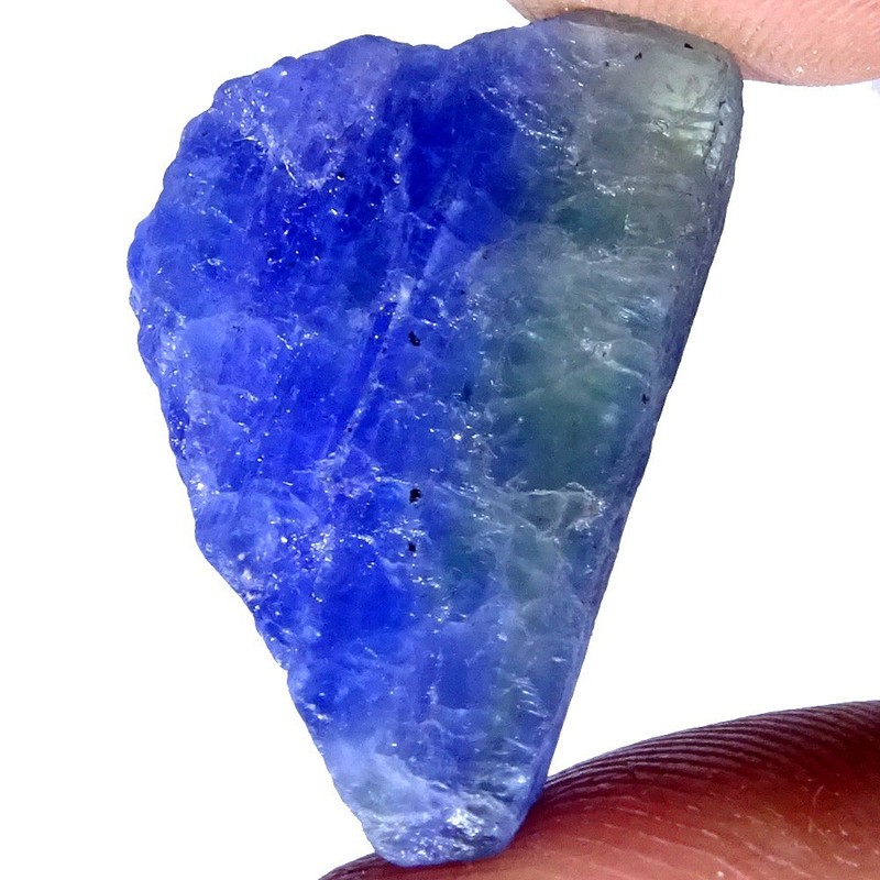 37.70 Cts. A+ 100%Natural Rough. Blue Tanzanite Crystals Loose Gemstons.
