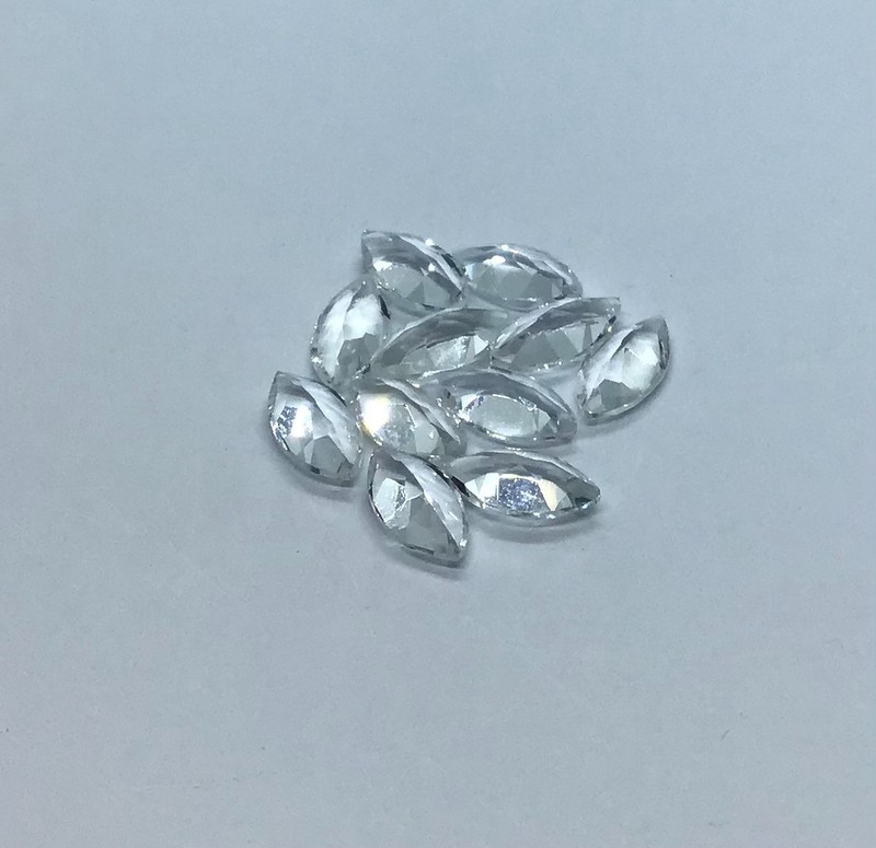 White Topaz AAA Natural Marquise Cut Faceted Loose Gemstone For Assorted Jewelry gallery