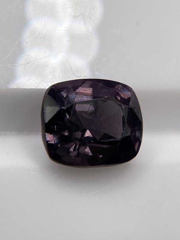 Natural Purple Spinel 1.67 Ct Cushion Cut Loose Gemstone 6.9 mm SP48 gallery