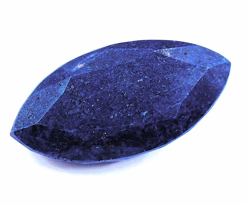 IGL African Blue Sapphire Marquise Shape Opaque Natural 300.30 Carat Natural AAL