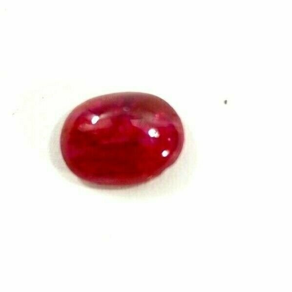 2.00 Carat Natural Pigeon Blood Red Ruby Cabochon 9 x 6..8 x 3.1 gallery