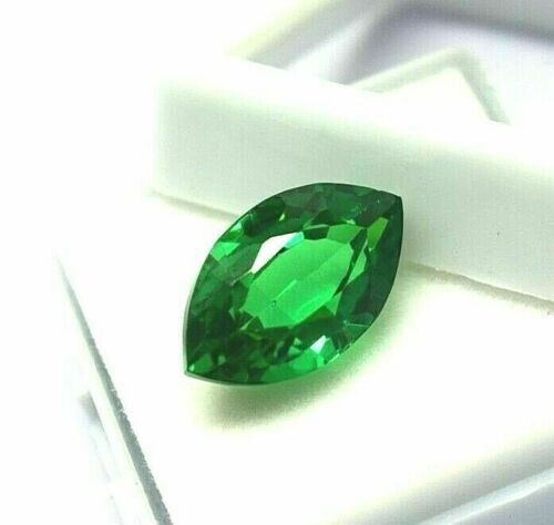 8-10 Ct Natural Tsavorite Garnet Certified Loose Gemstone Marquise Shape