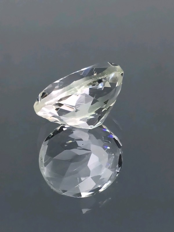 Herkimer Diamond New York 5 Carat Oval Cut Unheated Quartz Natural Gem gallery