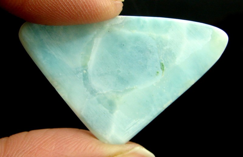 21.50 Ct Natural Blue Larimar Loose Gemstone Stone Cabochon Wire Wrap Stone-2122 gallery