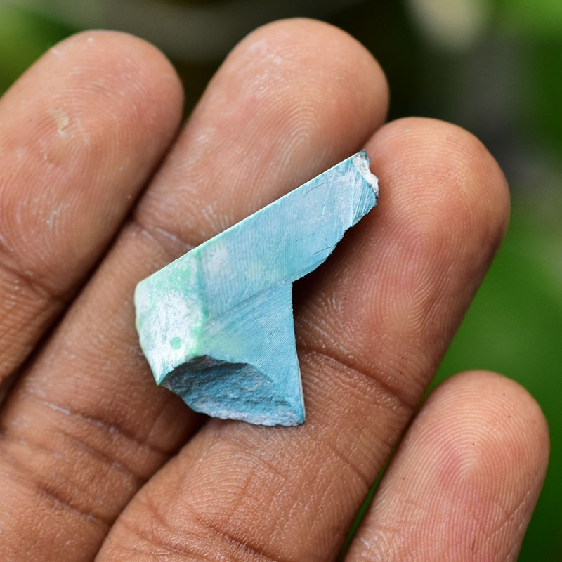 Exclusive Uncut NATURAL Blue Opal 17 Ct CERTIFIED Rough Loose Gemstone gallery
