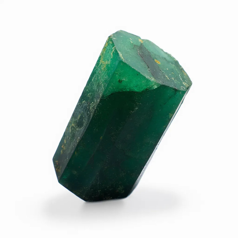 NATURAL Green Emerald Uncut Earth-Mined Rough 565 Ct Gemstone CERTIFIED For Gift gallery
