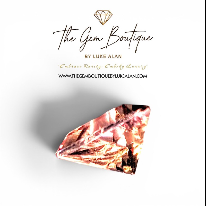 ​6.71ct Natural Bicolor Ametrine | Faceted Trillion Cut Gemstone | Untreated VVS gallery