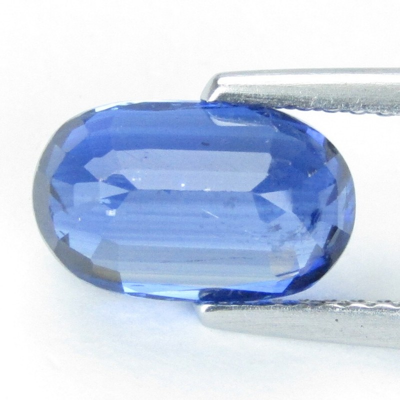 3.17Cts Natural Stunning Royal Blue 10.2x6.4mm Oval Kyanite Gemstone From Nepal gallery