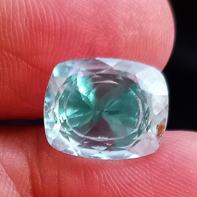 Certified Cushion 10.55Ct Beautiful Bi-color Pitambri Sapphire Natural Gemstone