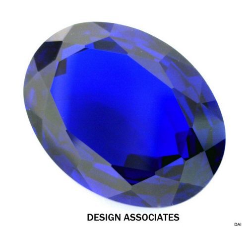 MAN MADE ROYAL BLUE SPINEL 12X10 MM OVAL CUT OUTSTANDING COLOR AAA