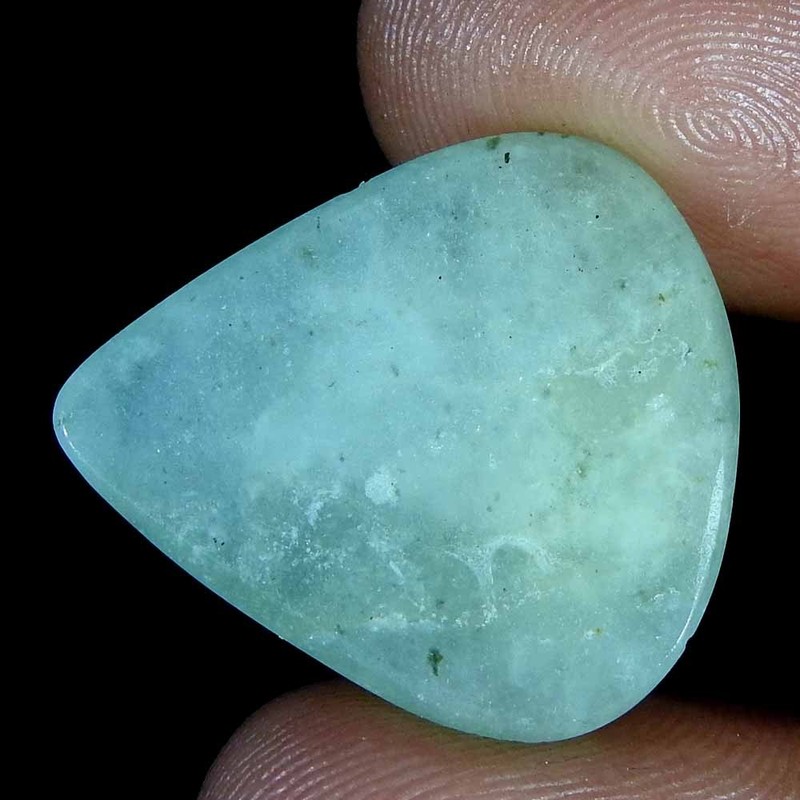 21.15Cts100%Natural Maria Aquamarine Pear Cabochon Loose Gemstone gallery