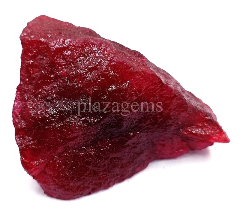 Natural Red Ruby 2800.5 Ct Big Size Rough Dyed Certified Gemstone 5ARM gallery