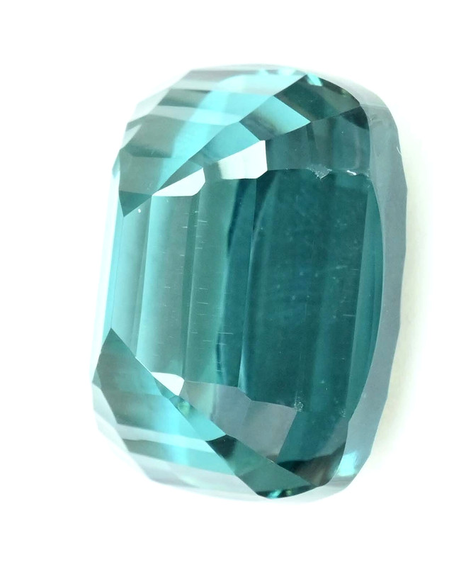 48.60 Ct Natural Paraiba Tourmaline Greenish Neon Blue Copper Loose Gemstone gallery