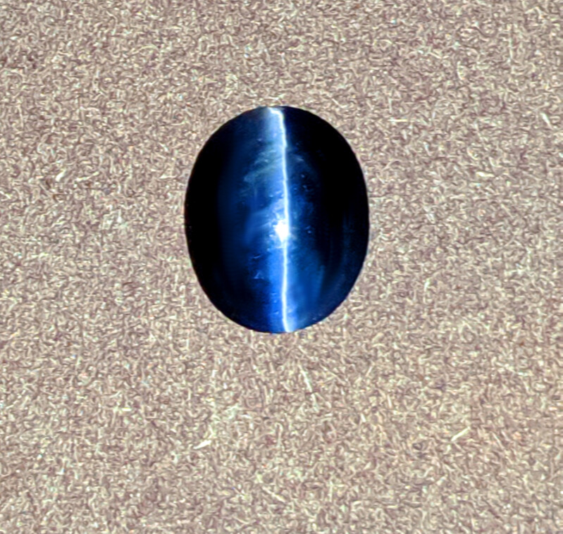 EXTRA FINE DEEP BLUE TIGER’S EYE – OVAL CABOCHON – AAAA GRADE – German cut