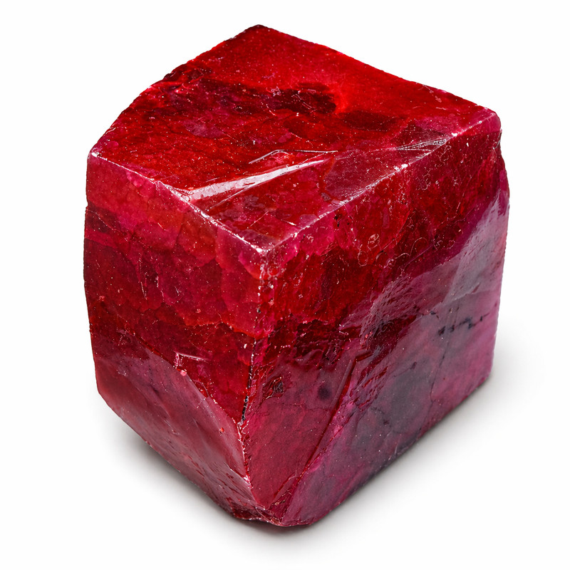 534 Ct Natural Red Ruby Huge Size Uncut Rough CERTIFIED Flawless Gemstone gallery