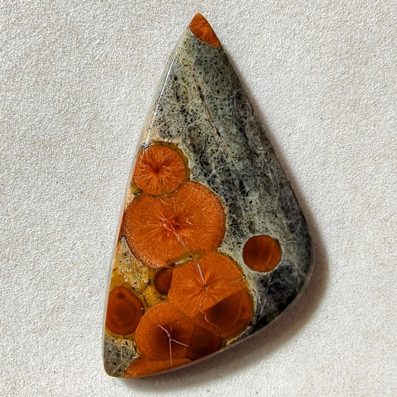28 Cts Natural Peanut Obsidian Cabochon Gemstone For Jewelry 40.2×21.7×5.3 MM