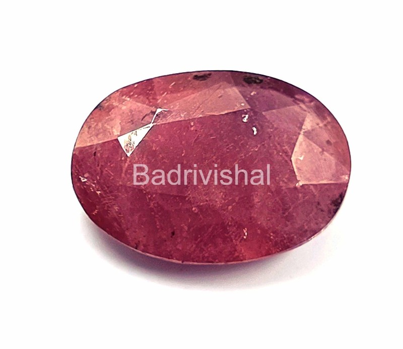 6.90 Ct Natural Certified Red Honey Garnet Kenya Oval Cut Loose Gemstone 4JKA