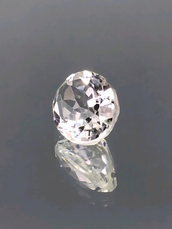 Herkimer Diamond New York 5 Carat Oval Cut Unheated Quartz Natural Gem gallery