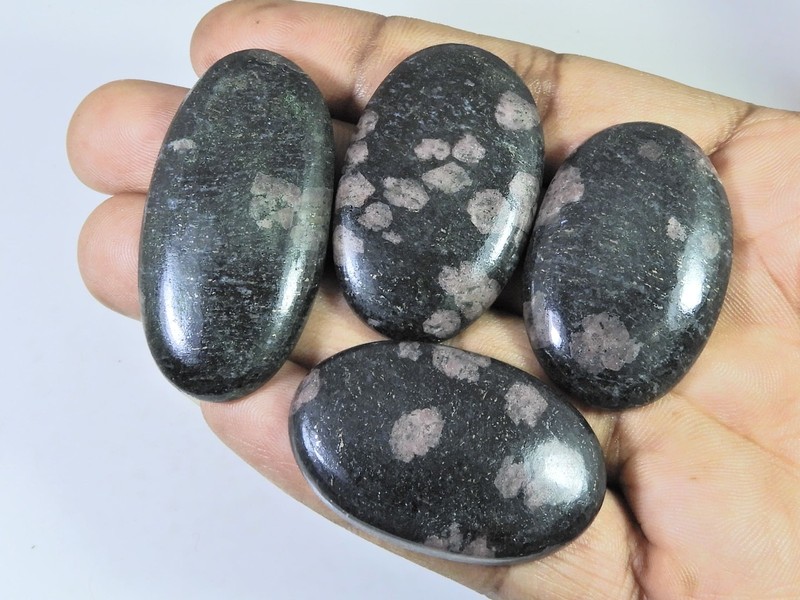 308Cts. Natural Ruby Fall Oval Shape Cabochon Loose Gemstone 04 Pcs Lot t050