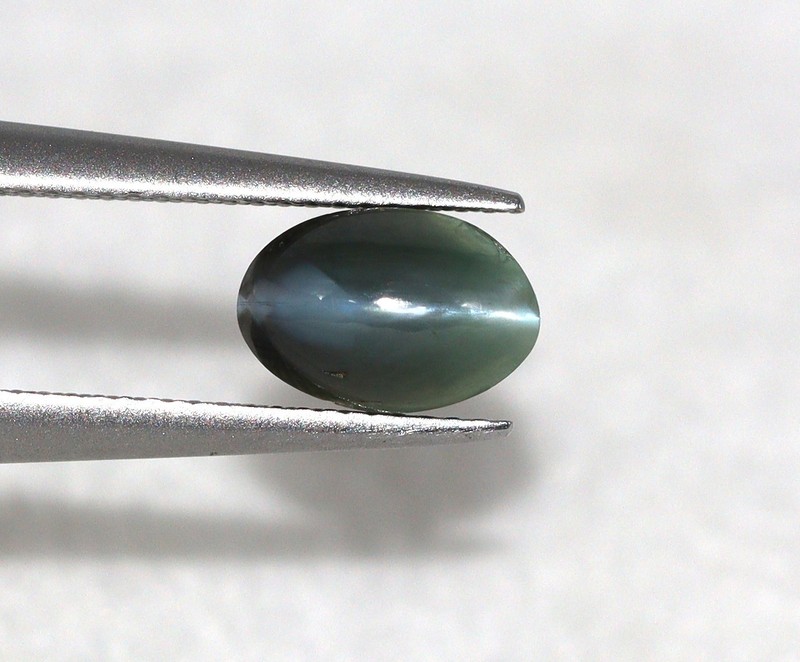 Color Change 100% Natural Alexandrite Cats eye Oval Shape Loose Gemstone 0.77 Ct gallery