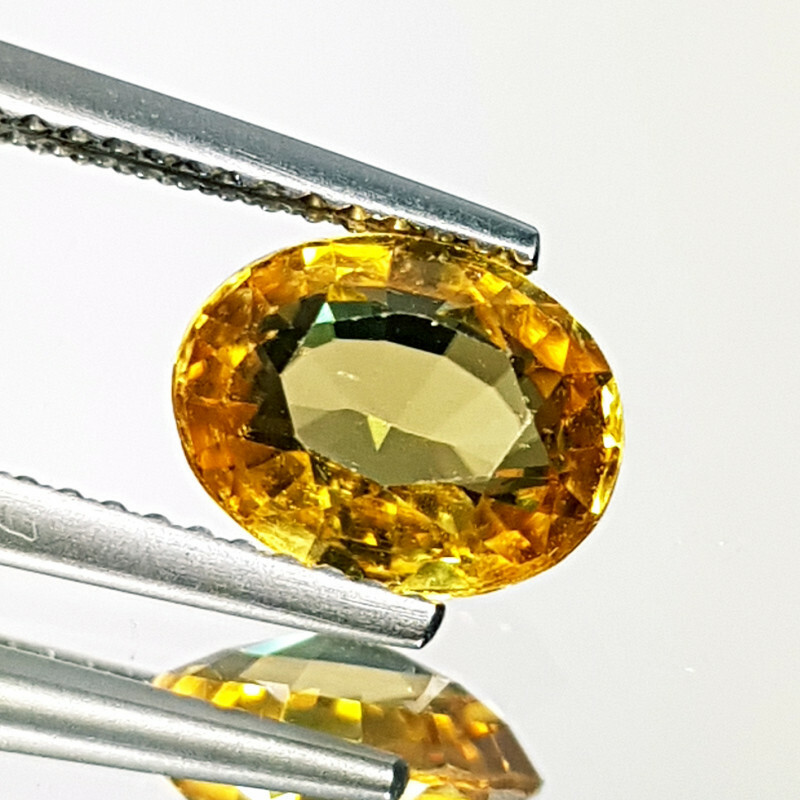 NATURAL GOLDEN YELLOW ZIRCON 2.65 CARATS STUNNING GEMSTONE gallery