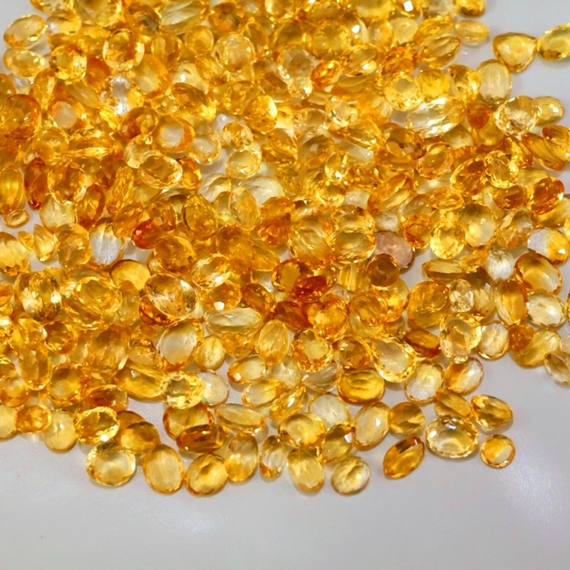 Golden Topaz " 100 Ct Wholesale Lot Natural VVS Faceted Cabochon Gemstone