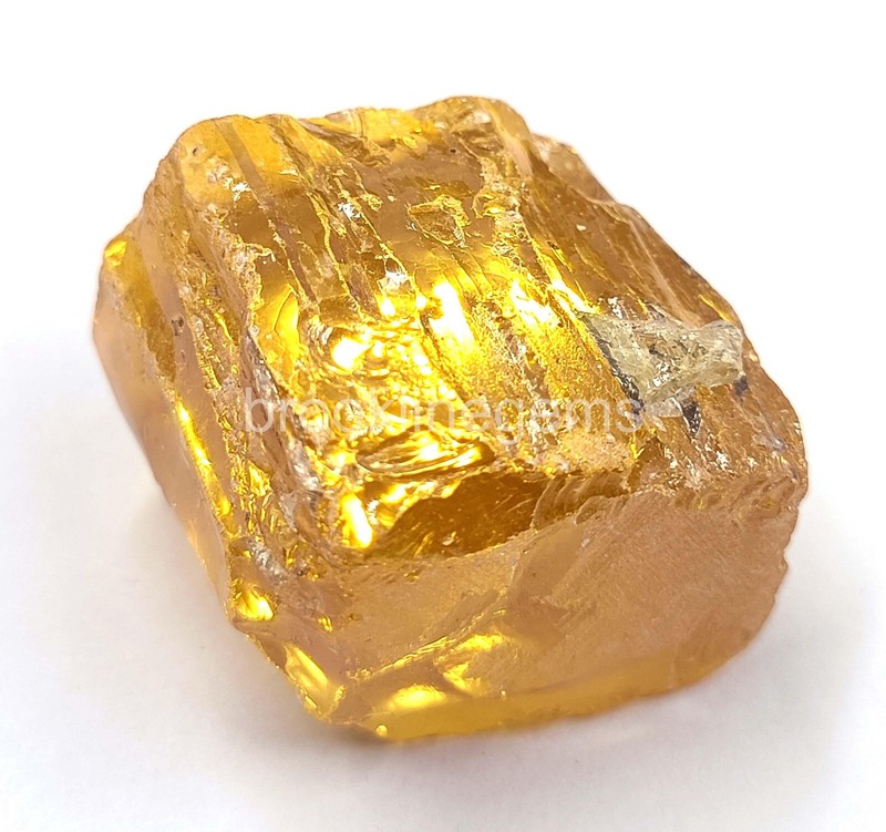 458.35 Ct Natural Yellow Sapphire Africa Rough EGL Certified Gemstone 5ARO gallery