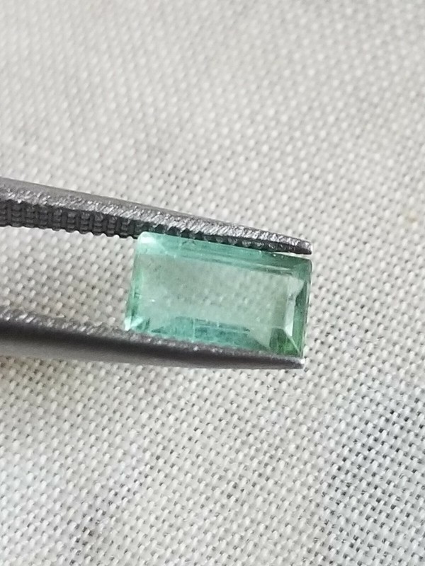 Copper & Mn Bearing Paraiba Tourmaline Natural 0.88 Ct Unheated Loose Gemstone