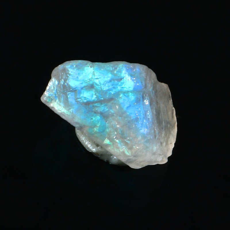 Natural Madagascar moonstone Orange Blue Green Fire Loose Stone Top Quality M774 gallery