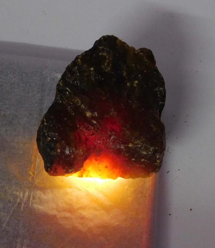 CERTIFIED Natural Orange Amber Rough Loose Gemstone 112 Carat Uncut Raw gallery