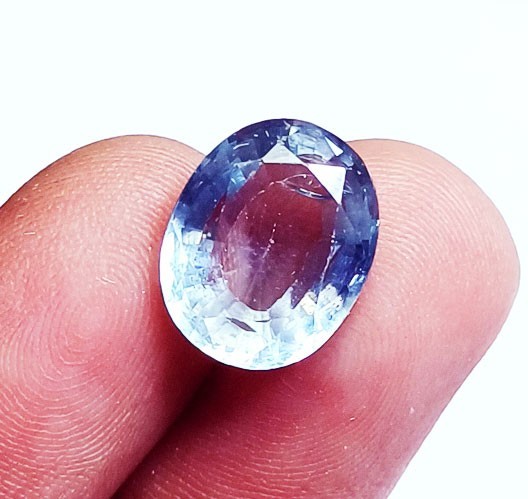 Natural Blue Aquamarine 6.00 Ct Certified Loose Gemstone Oval Cut With Free Gift gallery