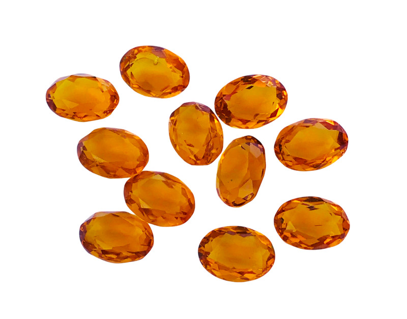 20 Pcs Faceted Citrine Hydro Quartz Loose Gemstone -6x8mm-10x20mm Approx.