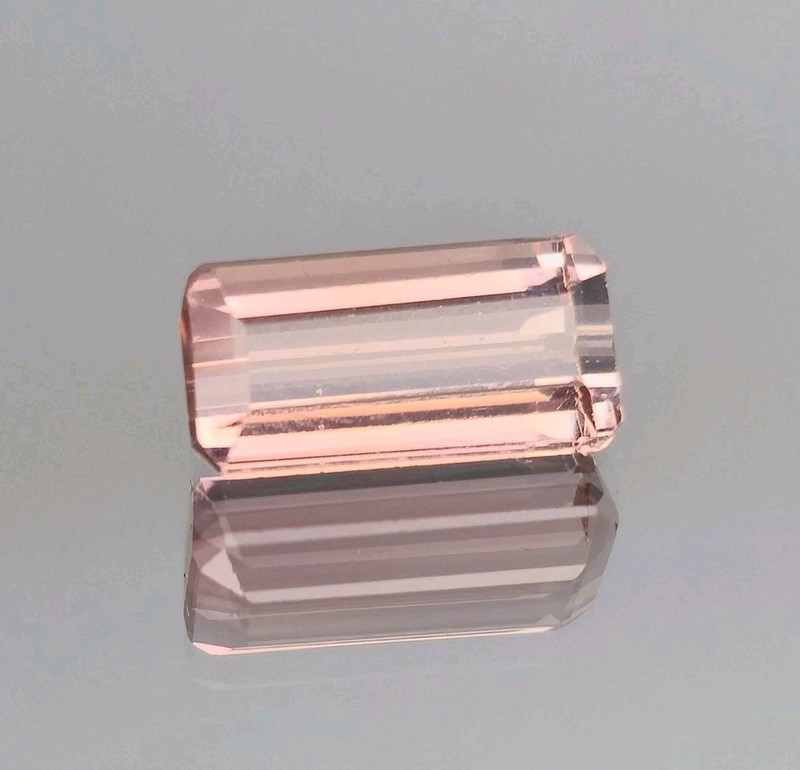 Tourmaline Untreated Padparadscha Color 1.85 Carat Precision Cut Gemstone ✨️