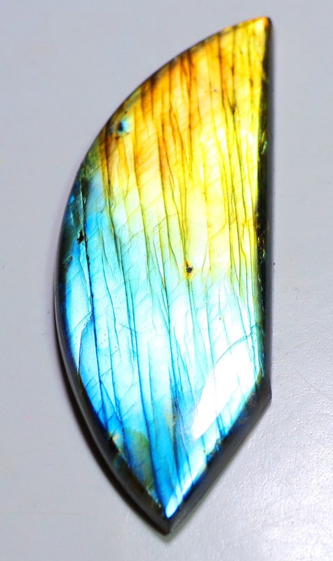 146 Ct 7X29X80 mm Natural Multi Fire Labradorite Fancy Cabochon Gemstone RO-242