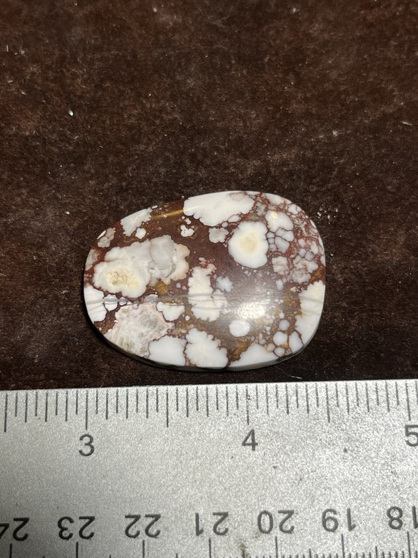 Wild Horse Magnesite Cabochon 73ct High Grade Pattern Crazy Horse Jasper Cab gallery