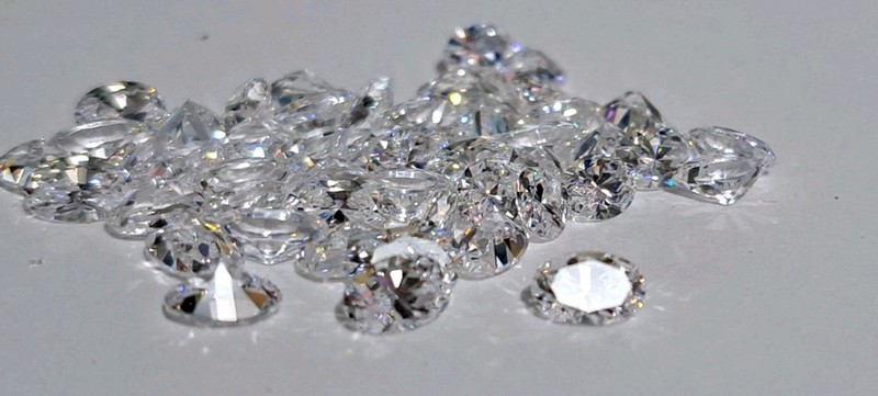 5 x 8 MM Pear Shaped CZ Loose Stone Lot of 20 gallery