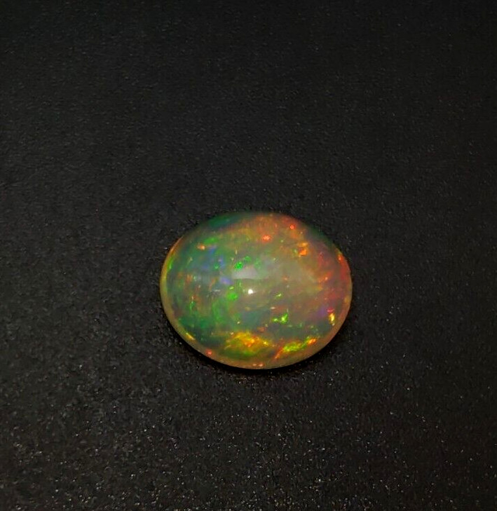 Natural Ethiopian Opal Top Quality Fire Opal 10X12mm Oval Shape Single Piece