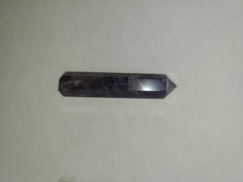Natural Purple Amethyst Single Terminal Gemstone Pencil Points gallery