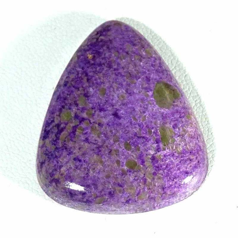 34.00Cts Natural Stichtite Pear Cabochon loose Gemstone
