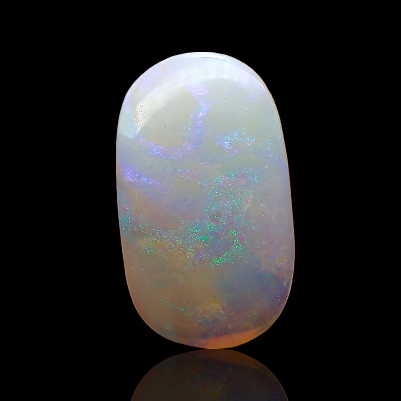 2.00 Cts Natural Oval Fire Opal Handcrafted Cabochon Jewelry Making 16x9x2 mm gallery
