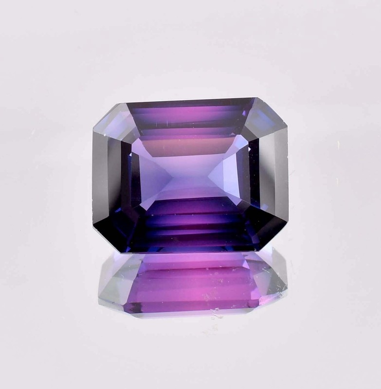 16 x 12 mm Flawless Natural Java Plum Sapphire 15.30 Ct (GIT Certified) Gemstone gallery