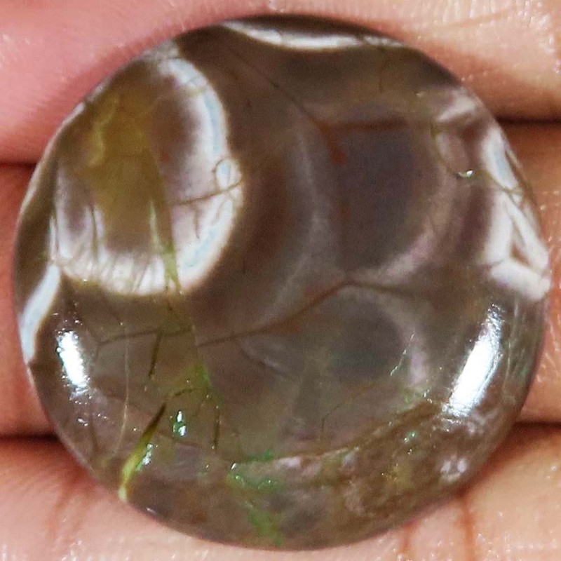 45.10 Cts 100% Natural Butterfly Jasper Round Cabochon Gemstone 32x00x5 NF815