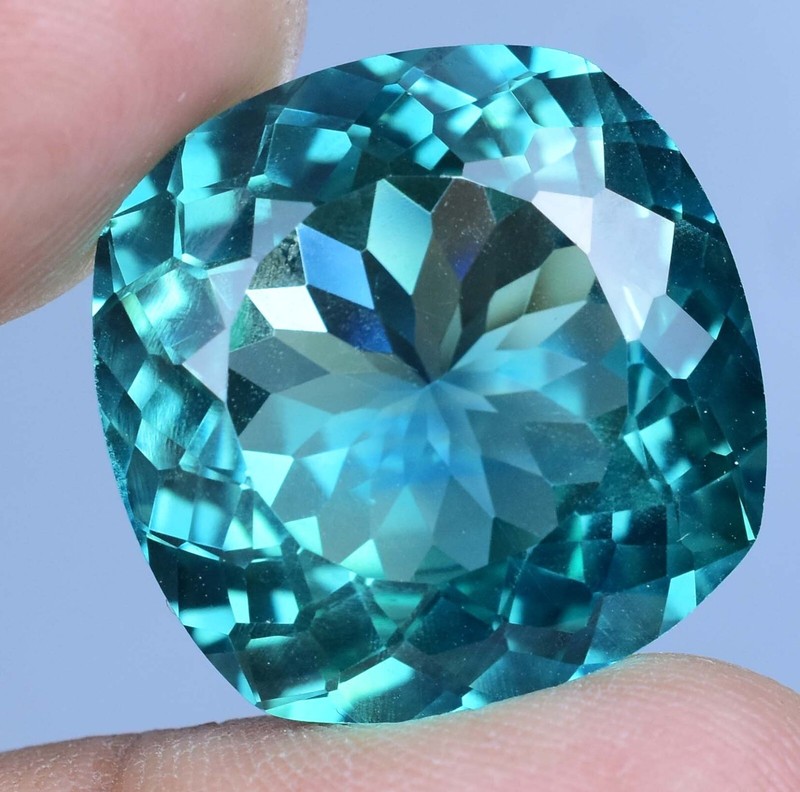 Flawless 44.50 Ct Natural Bi-Color Parti Sapphire Certified Loose Gemstone