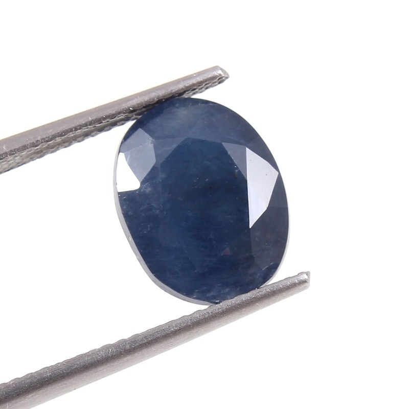 3.15 CT 100% Natural CERTIFIED Mozambique Blue Sapphire Loose Oval Gemstone Cut